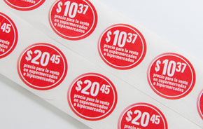 Etiqueta Promocional Precios